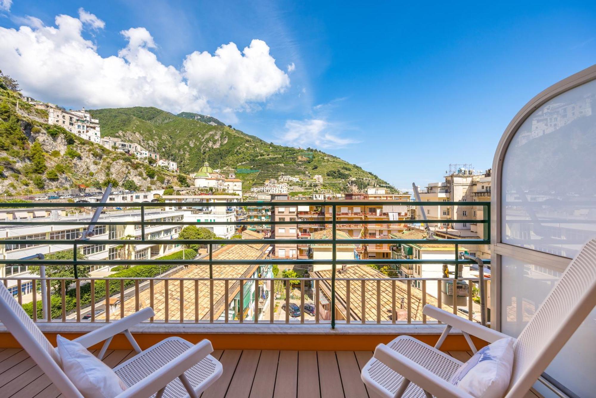 Le Terrazze Di Santa Tecla Apartment ไมยอรี ภายนอก รูปภาพ
